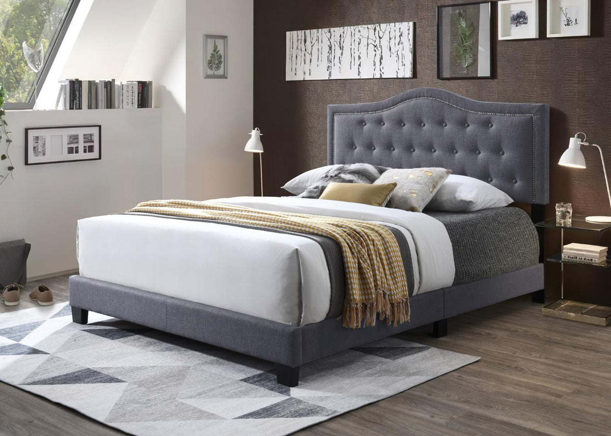 Dark Gray Full Bed