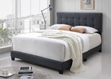 Charcoal King Bed