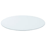 48-inch 6mm Round Clear Tempered Glass Top