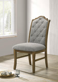 Lacy Dining Table & 4 Side Chairs