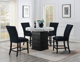 White Round Counter Height Table