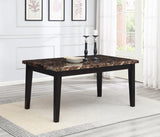Scarlet Brown Faux Marble