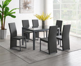 Dining Table & 4 Side Chairs