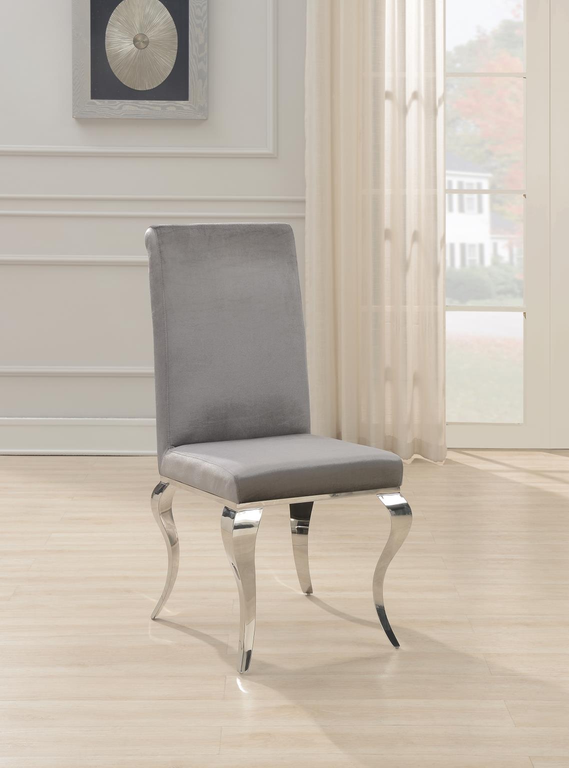 Black Pu Dining Chair (Price Per Chair/Moq 2)