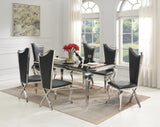 Black Rectangular Dining Table