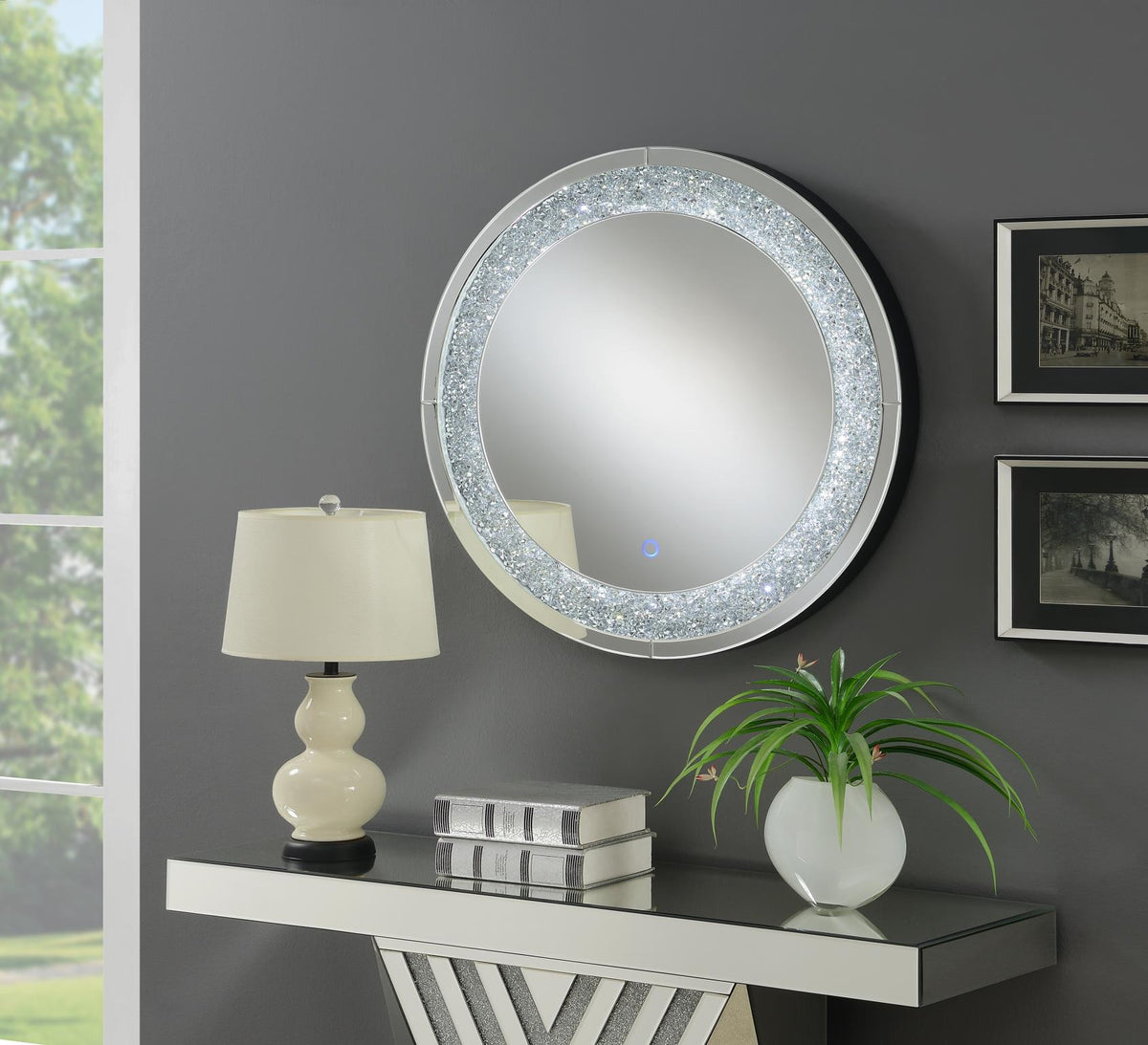 Glamour Led Wall Decor Mirror