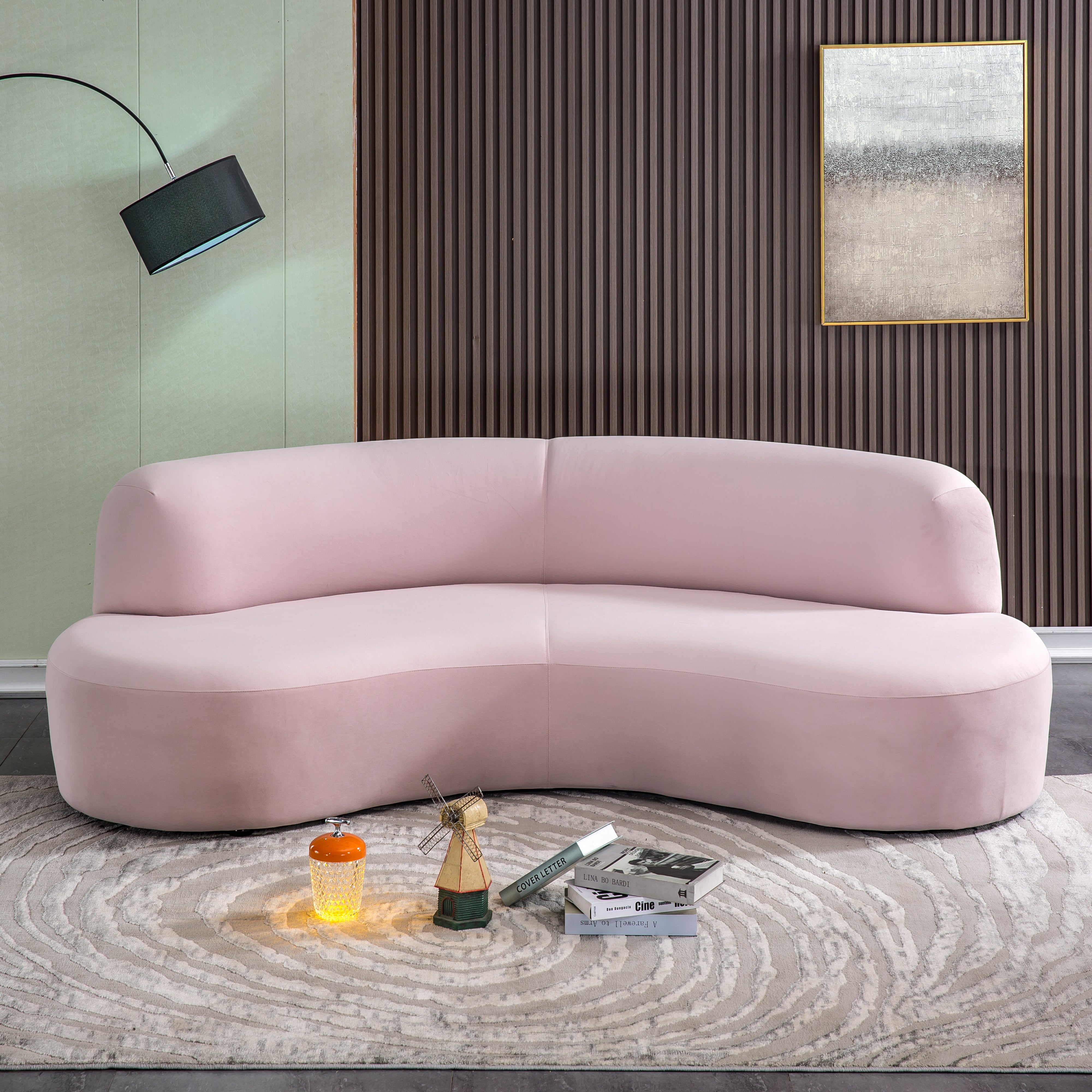 Elius Curved Sofa