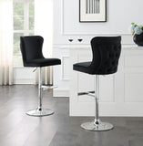 Black Velvet Bar Stool (Price Per Chair Moq Is 2)..