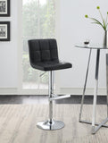 Black Leather Pu Bar Stool (Price Per Chair Moq Is 2)