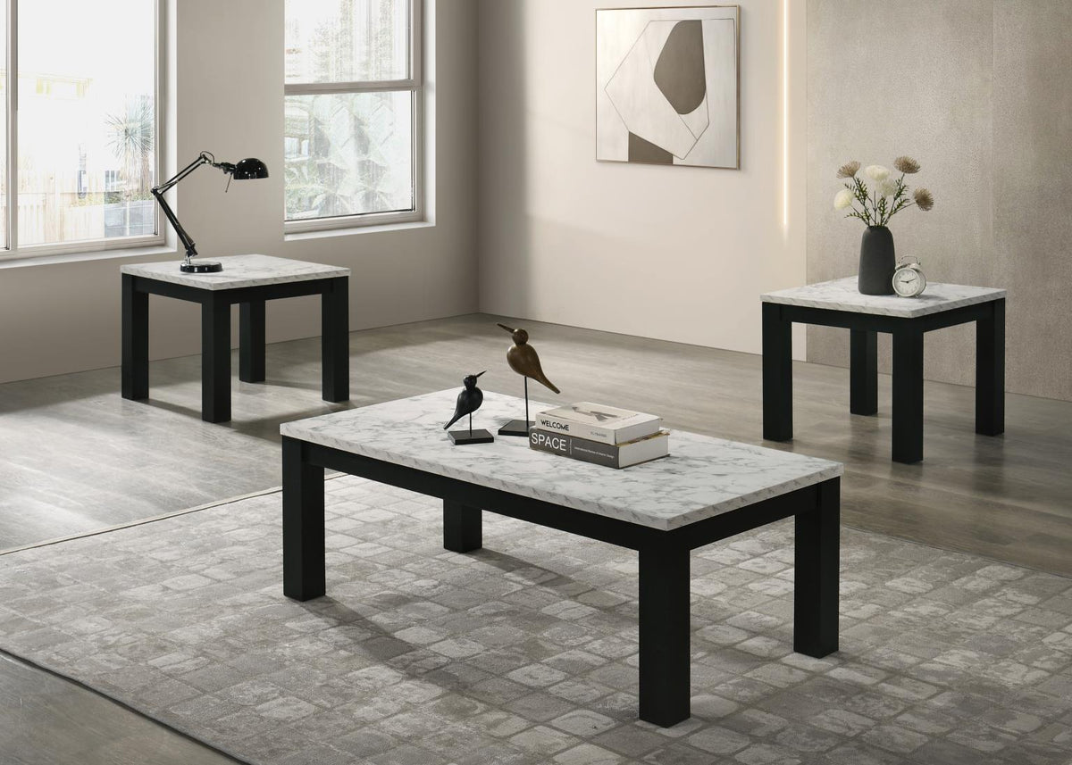 MELAMINE TOP 3 PK TABLE SET (3/CN)