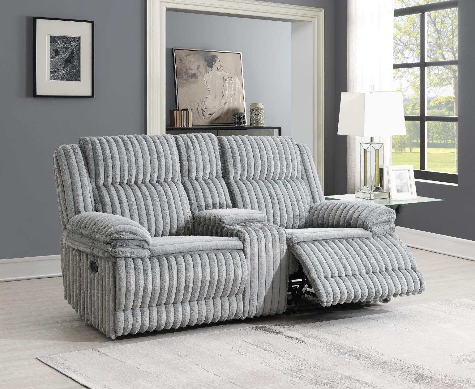RECLINING SOFA-RECLINING LOVESEAT-RECLINING CHAIR LIVING ROOM SET