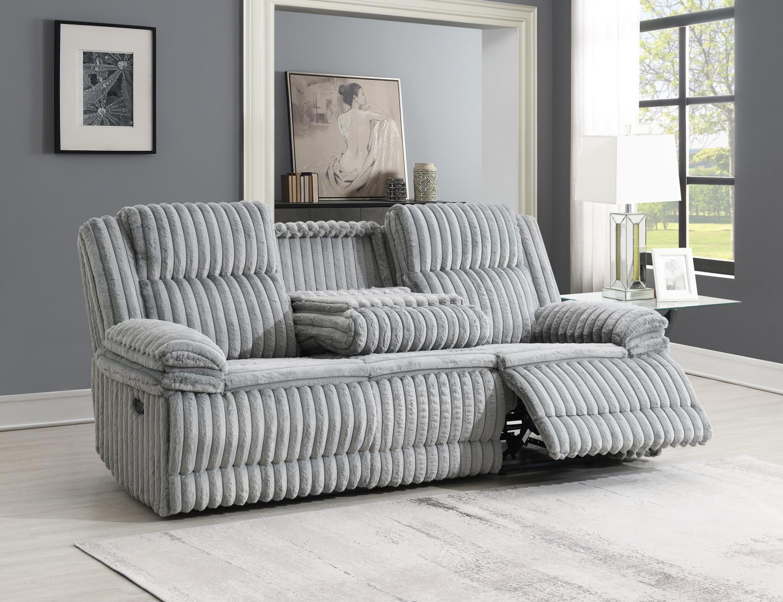 RECLINING SOFA-RECLINING LOVESEAT-RECLINING CHAIR LIVING ROOM SET