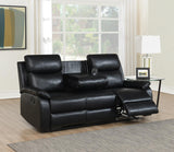 Black Motion Loveseat