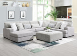 Doyline Light Gray 3 Pc Sectional