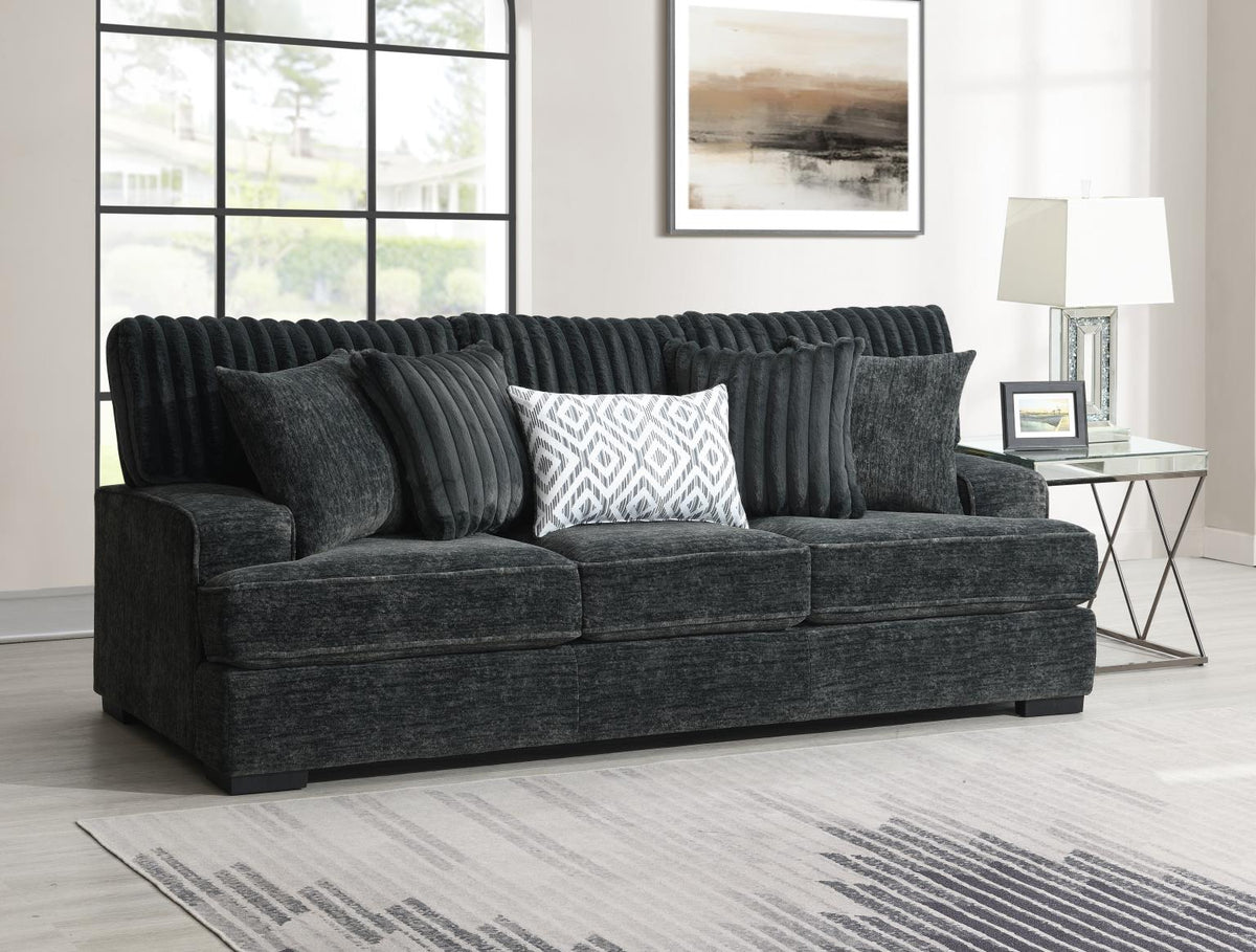 Charcoal Living Room Set