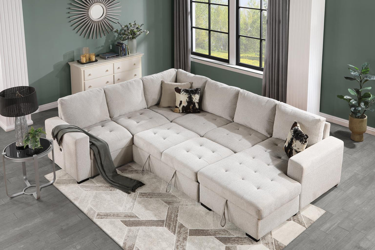 Susanna Beige Living Room Collection
