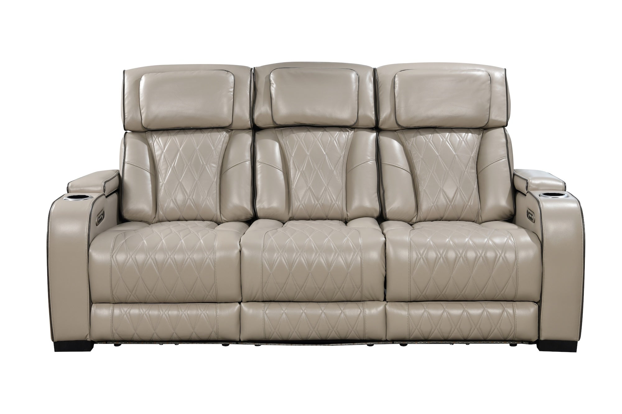 Home Theater Power Reclining Sofa Loveseat Recliner