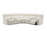 Philip White 3 Pc Power Reclining Sectional Living Collection