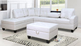 Alessia White Living Room Collection