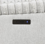 Great Gray Corduroy Living Collection