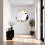 Metal Wall Art Decor Mirror Design W170
