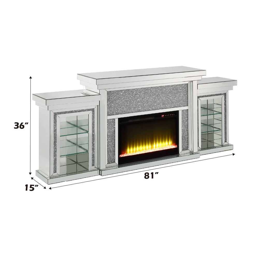 Noralie Fireplace W/Led