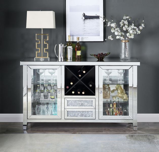 Noralie Wine Cabinet W/Led