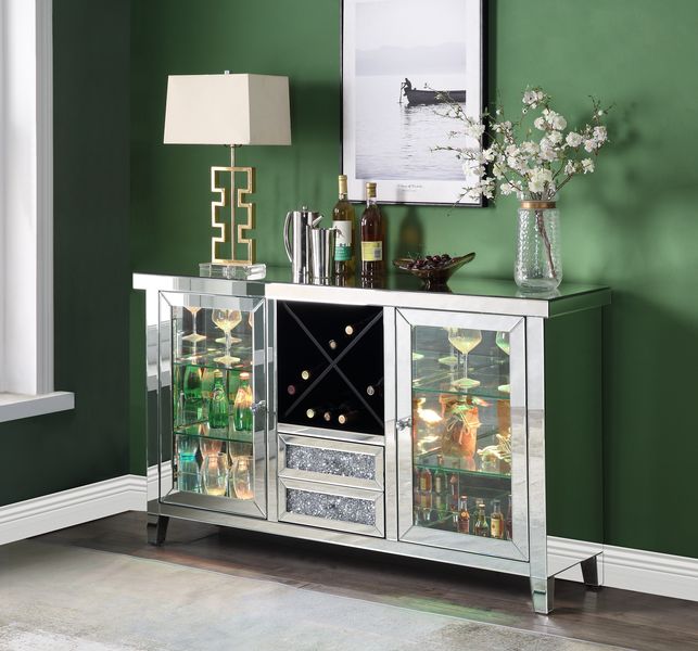 Noralie Wine Cabinet W/Led