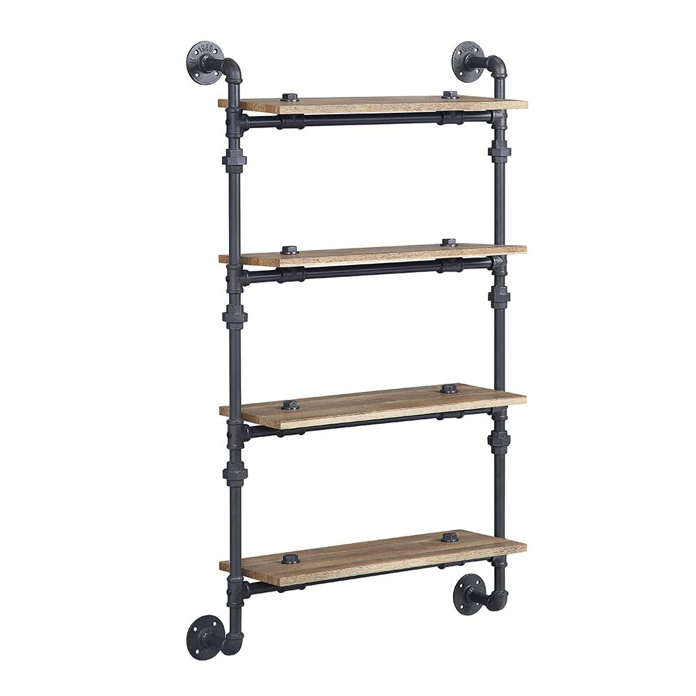 Brantley Wall Rack W/4 Shelves