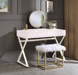 Adao Vanity Mirror & Stool