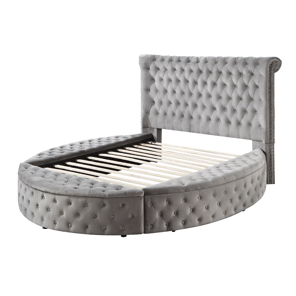 Gaiva Queen Bed W/Storage