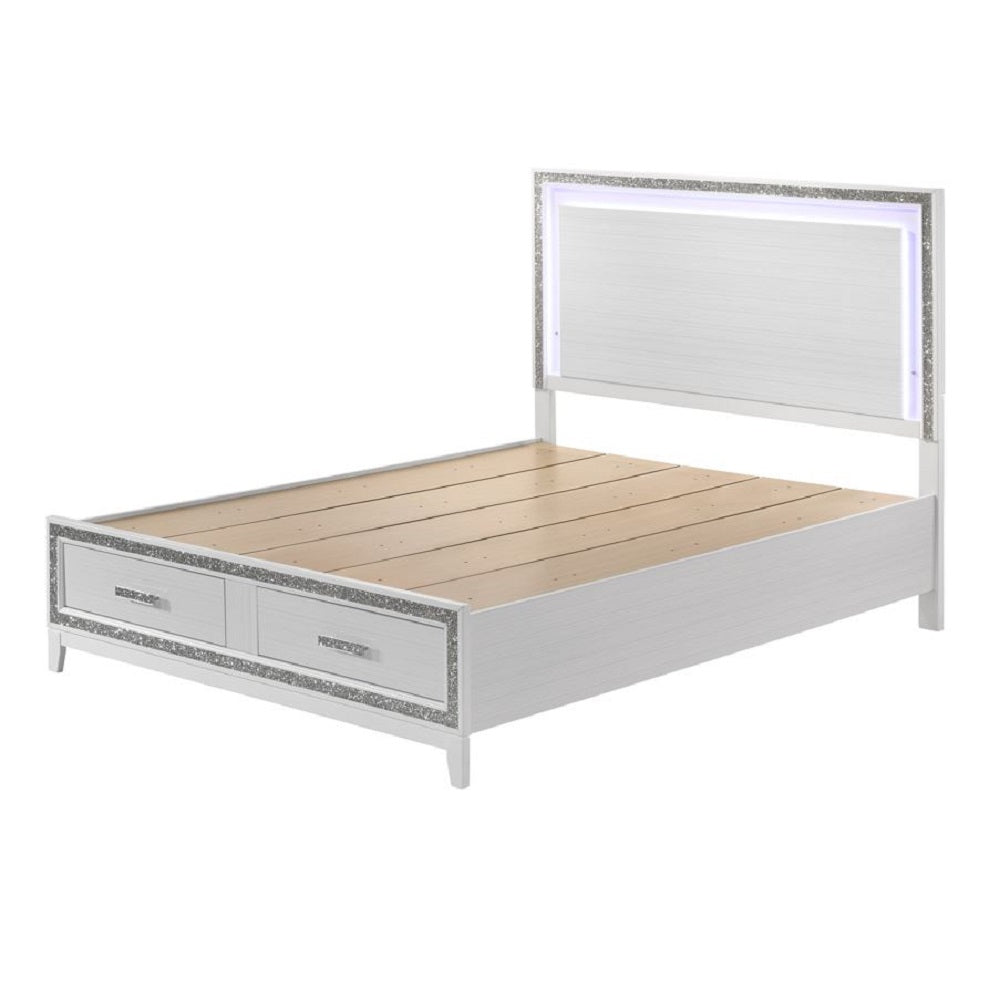 Haiden EK Bed W/Led & Storage