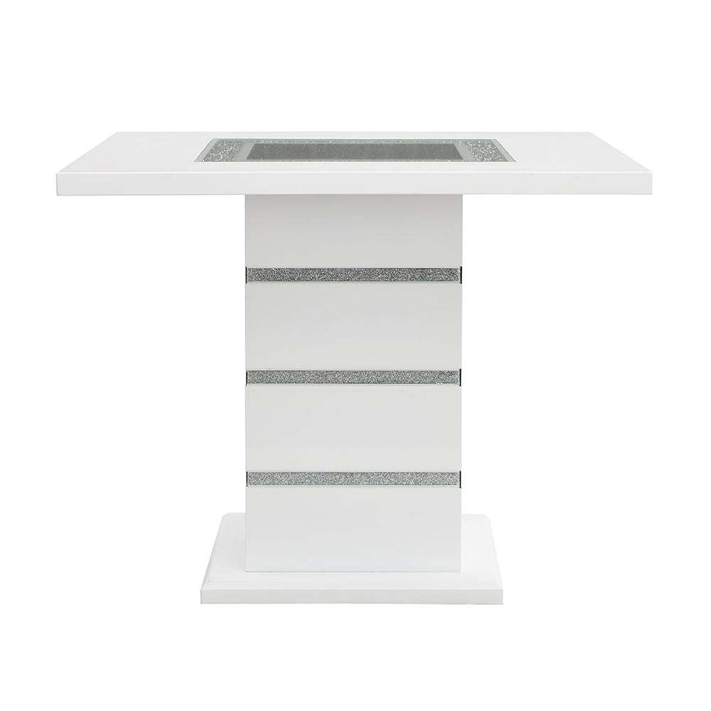 Elizaveta Counter Height Table W/Pedestal Base
