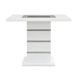 Elizaveta Counter Height Table W/Pedestal Base