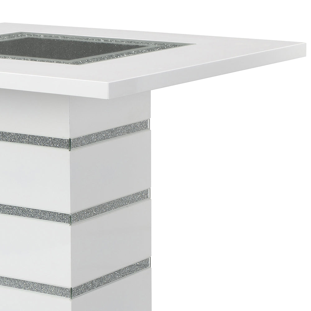 Elizaveta Counter Height Table W/Pedestal Base