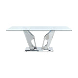 Azriel Dining Table W/Pedestal Base