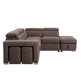 Acoose Sectional Sofa W/Sleeper