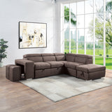 Acoose Sectional Sofa W/Sleeper