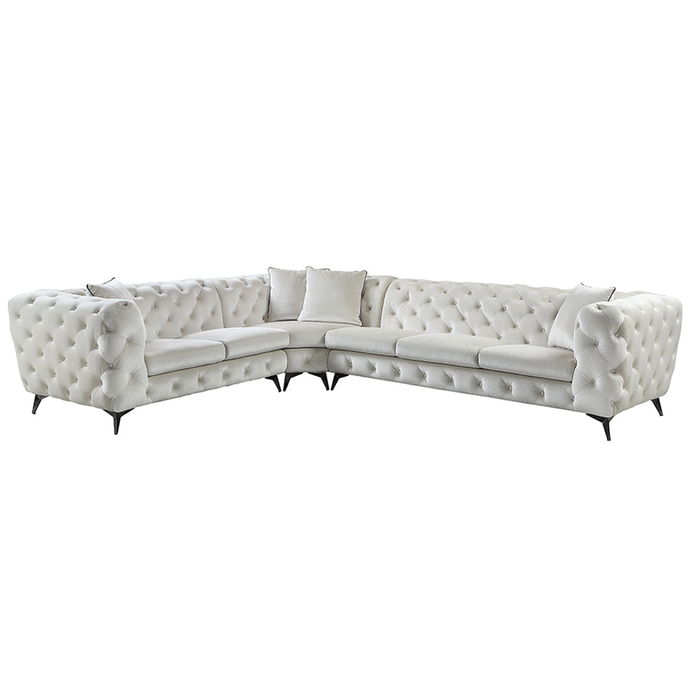 Atronia Sectional Sofa W/4 Pillows