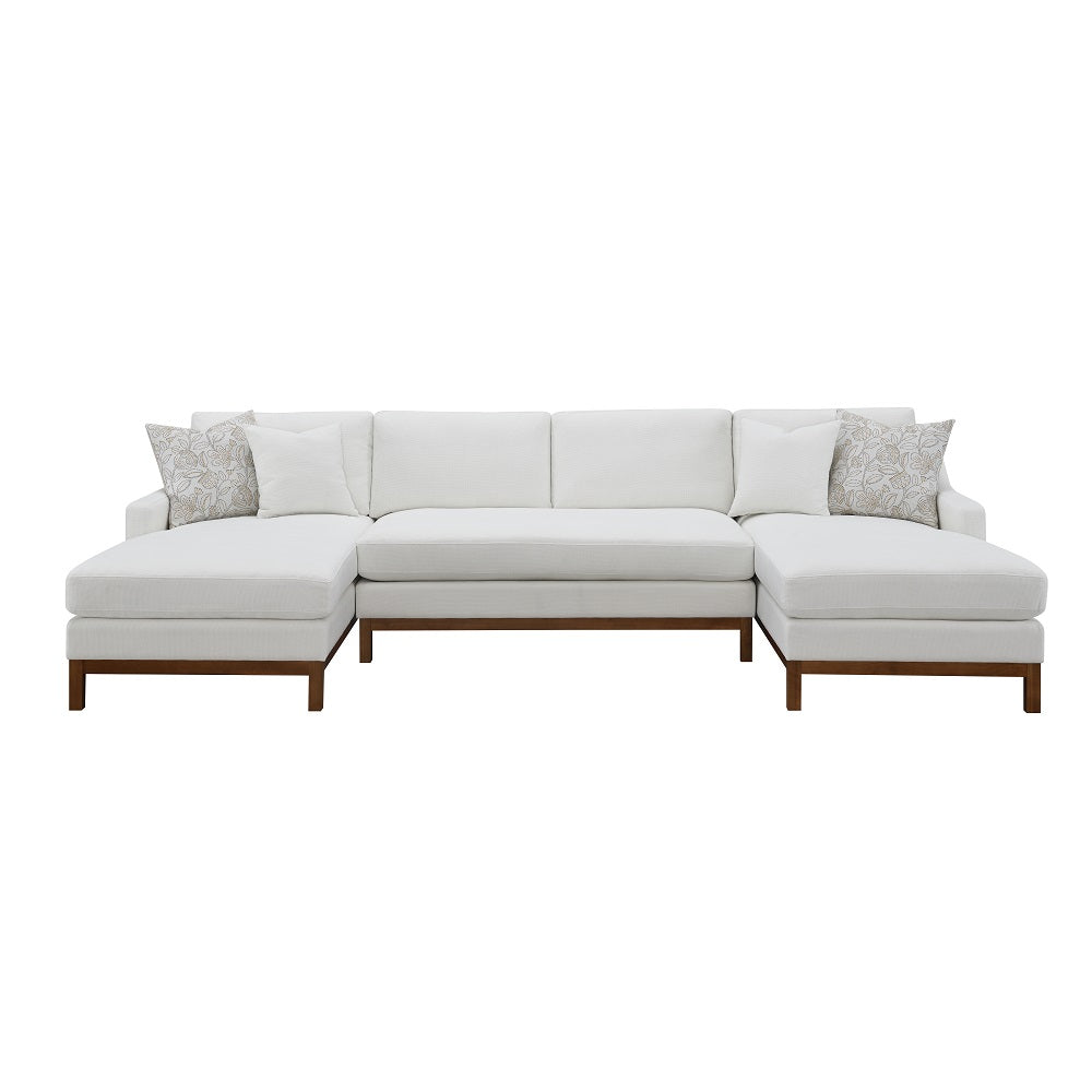 Valiant Sectional Sofa W/4 Pillows