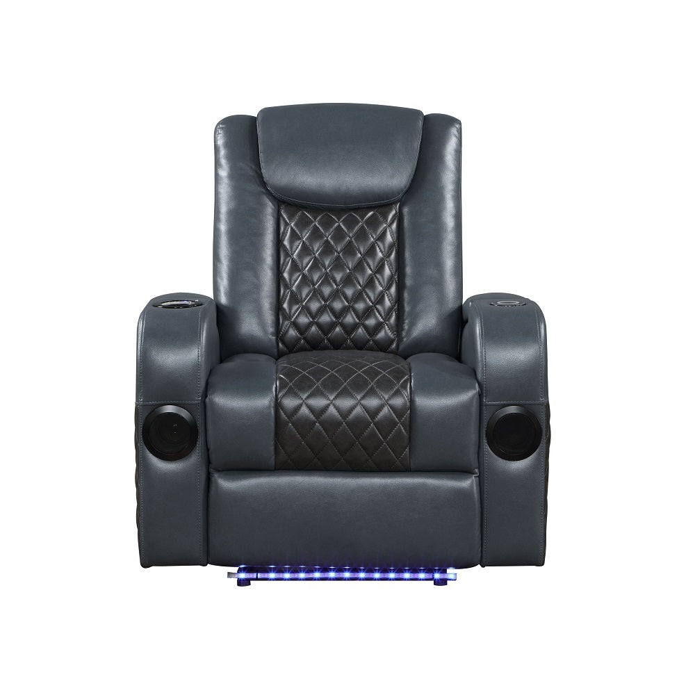 Alair Power Motion Recliner W/Bluetooth, Wireless Charger & Cupholder