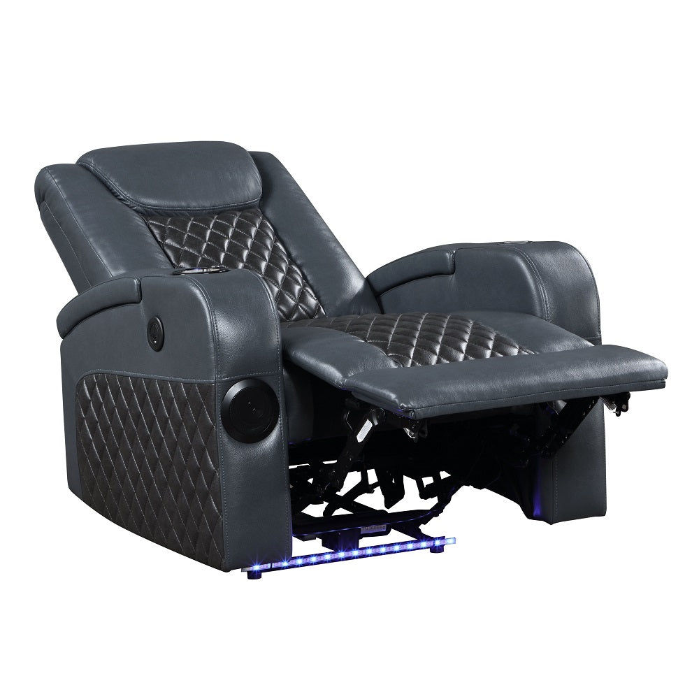 Alair Power Motion Recliner W/Bluetooth, Wireless Charger & Cupholder