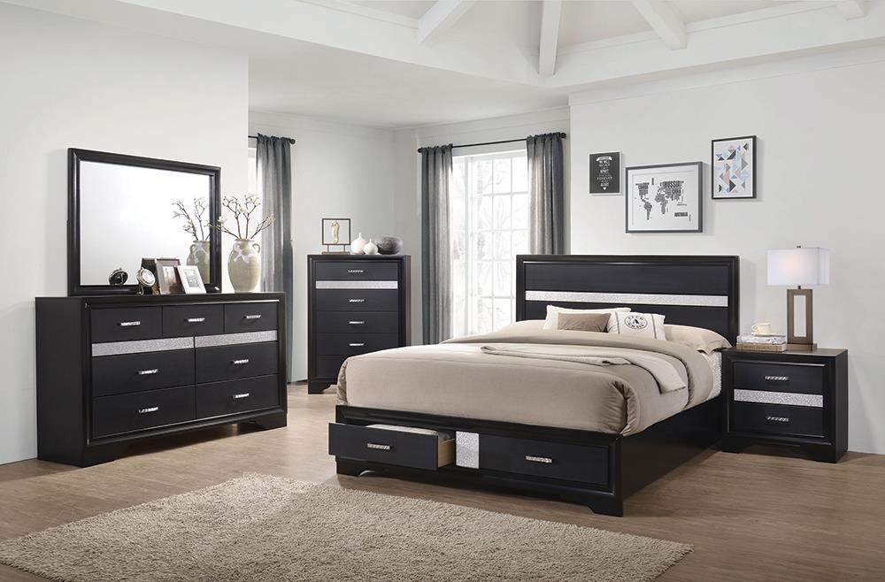 Miranda - QUEEN STORAGE BED