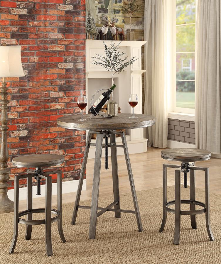 Bartlett - ADJUSTABLE BAR STOOL