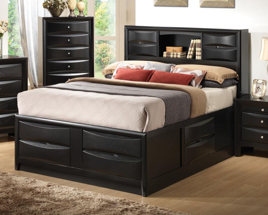 Briana - QUEEN STORAGE BED