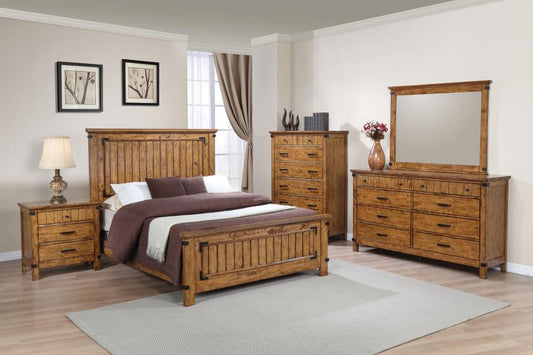 Brenner - CALIFORNIA KING BED 5 PC SET