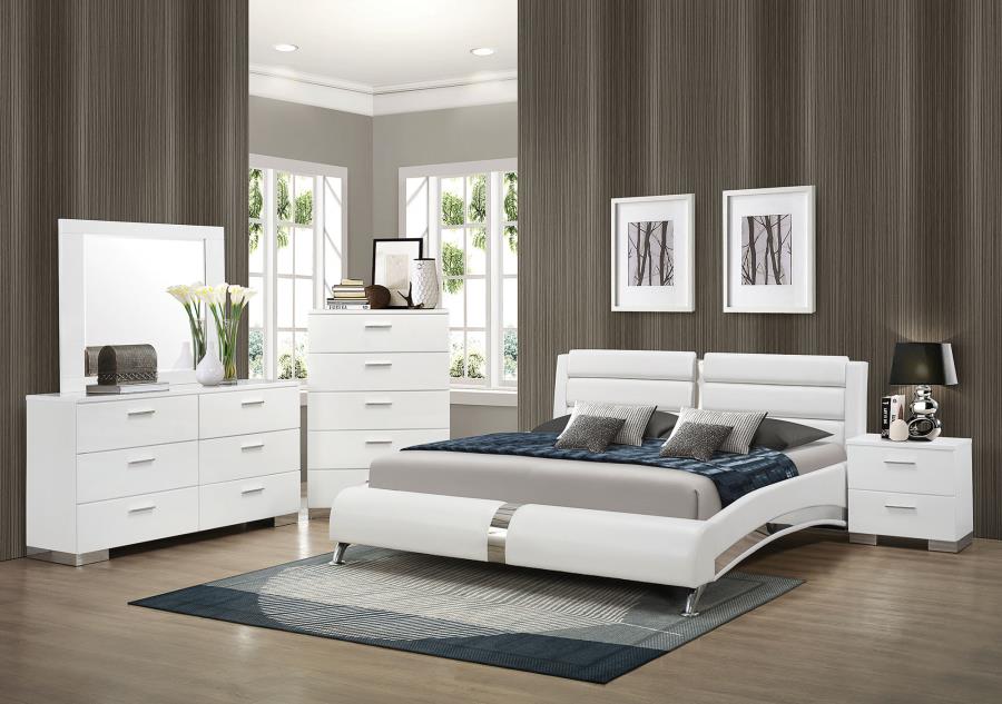 Jeremaine - CALIFORNIA KING BED 4 PC SET